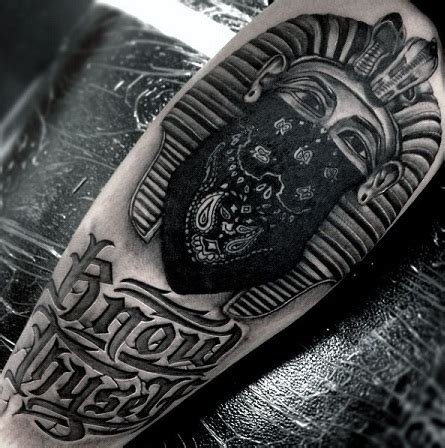 9 Best and Stylish King Tut Tattoo Designs | Styles At Life