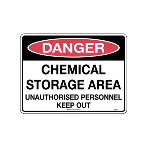 Danger Chemical Storage Area – Agsafe Store