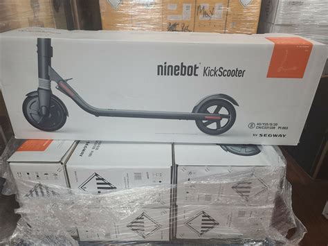 Segway Ninebot - ES4 Foldable Electric Kickscooter - High Performance Bluetooth | eBay