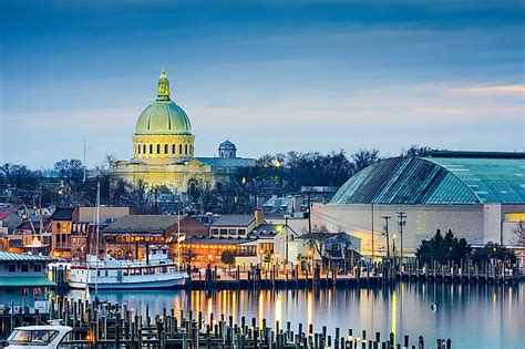 Annapolis, Maryland - WorldAtlas