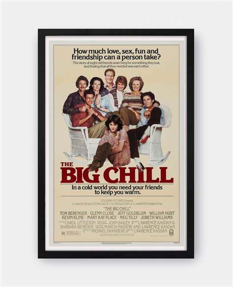 The Big Chill (1983) Movie Poster - The Curious Desk