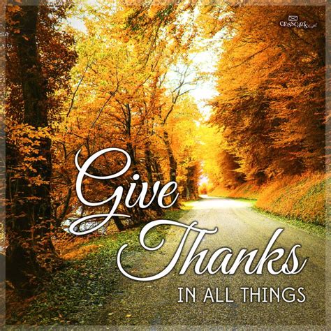 1 Thessalonians 5:18 Give thanks in all circumstances, for this is God ...