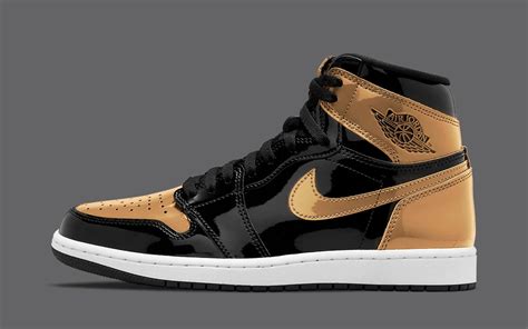 Air Jordan 1 High Black Gold 2023 Details · JustFreshKicks