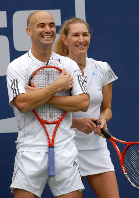 Steffi Graf And Andre Agassi