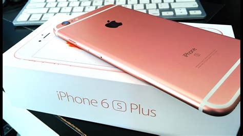 iPhone 6s PLUS UNBOXING | Rose Gold - YouTube