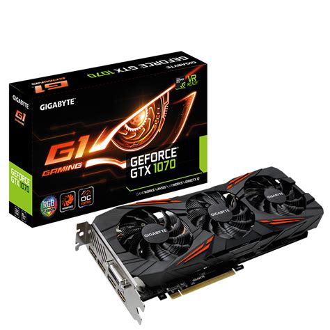 GeForce® GTX 1070 G1 Gaming 8G (rev. 2.0) Key Features | Graphics Card - GIGABYTE Croatia