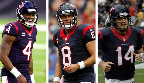 The Texans have used 17 different starting quarterbacks. We ranked them ...