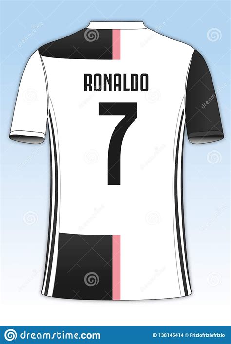 Cristiano Ronaldo Juventus Football Team Jersey Editorial Stock Image ...