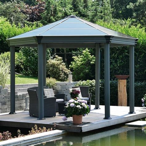 Palram Roma Hexagonal Gazebo | Garden Street