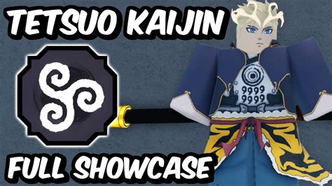 NEW Tetsuo Kaijin Bloodline FULL SHOWCASE! | Shindo Life Tetsuo Kaijin ...