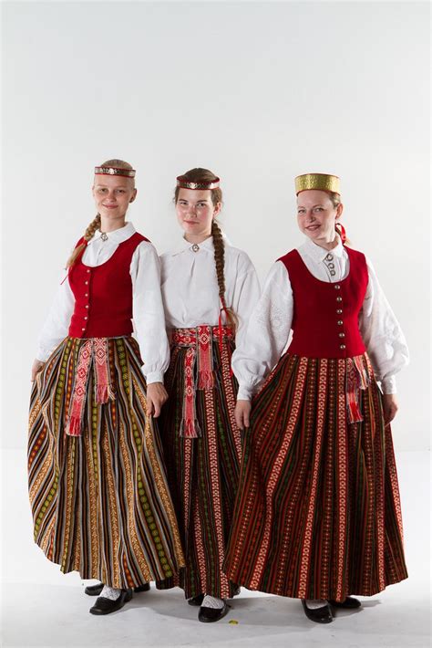 Latvia, 2013th. Song and Dance Festival. Latvian National Costumes ...