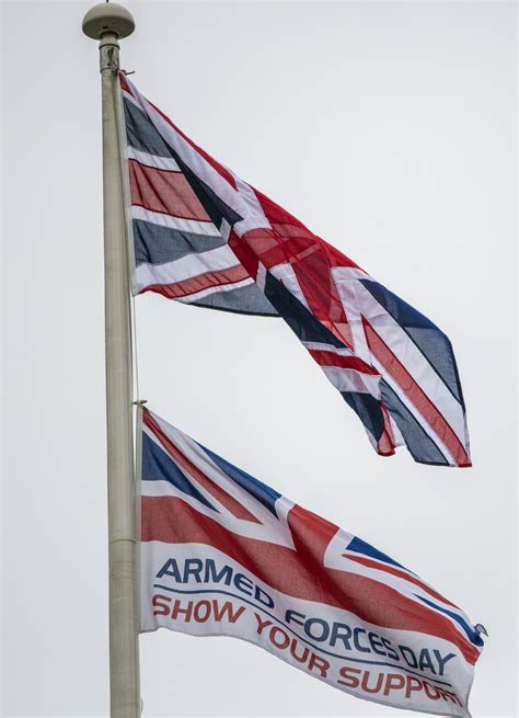 Armed Forces Day Flag Raised Across the UK – Armed Forces Day