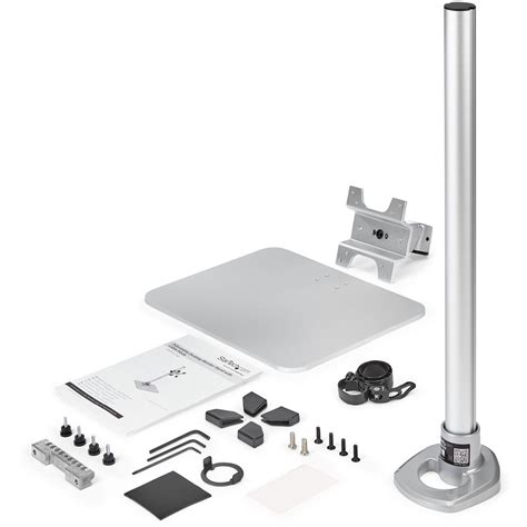 Monitor Stand - Desktop Display Stand with Height Adjustable Monitor Mount - ARMPIVSTND | Novatech