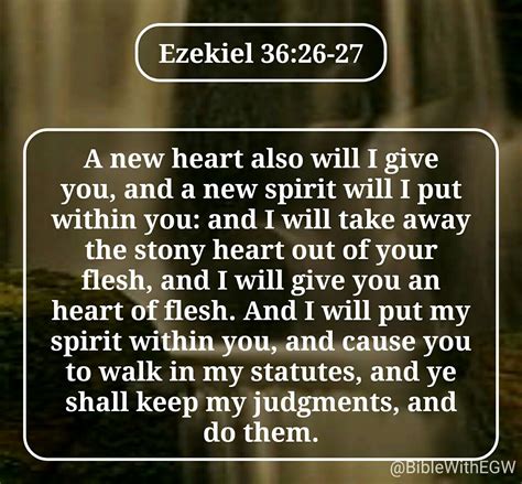 Ezekiel 36:26-27 Raul Diaz, I'm A Sinner, Word Of Faith, Scripture Verses, Scriptures, New Heart ...