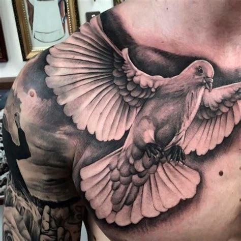 Tatuajes de palomas 🕊️【Significado +100 imágenes】