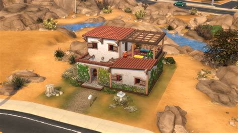 Mod The Sims - Small Ancient Greek House | Greek house, Ancient houses, Ancient greek architecture