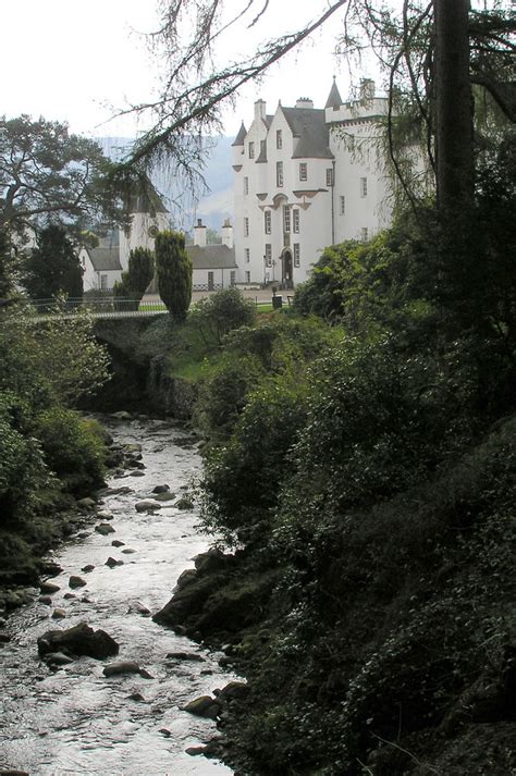 Scottish Blair Castle with Gardens