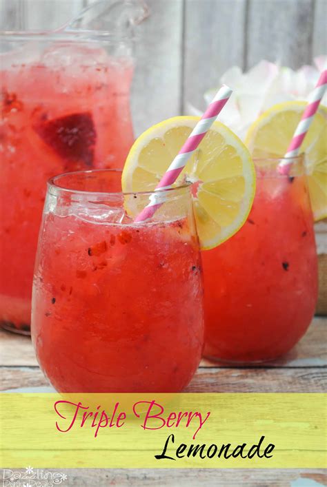 Triple berry lemonade Recipe - Dazzling Daily Deals