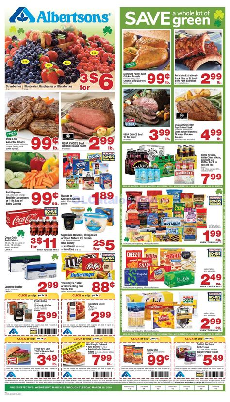 Albertsons Weekly Ad March 13 – 19, 2019. View the Latest Albertsons ...