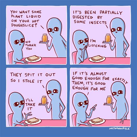 Hungry? | Nathan Pyle's Strange Planet Comics | Know Your Meme