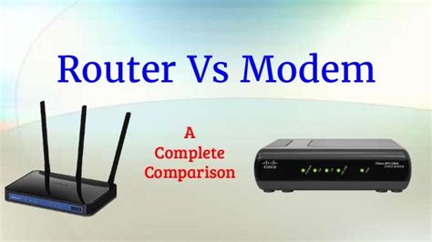 Router vs Modem-A Complete Comparison