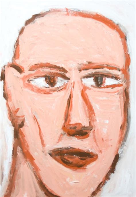 Villain with a scar on his face : new raw art, art brut portrait ...
