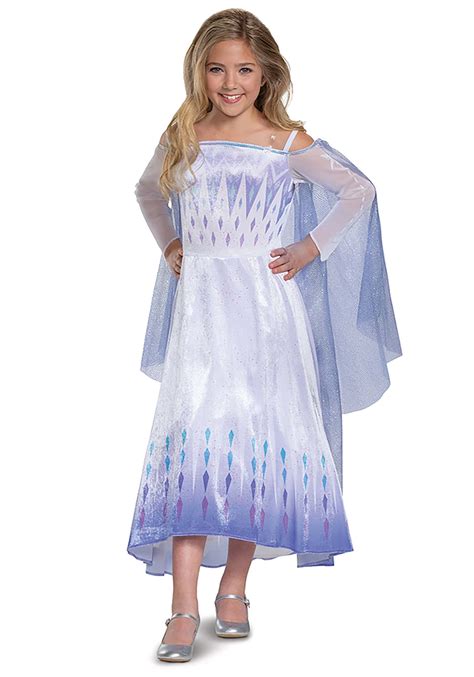 Frozen Snow Queen Elsa Deluxe Kids Costume