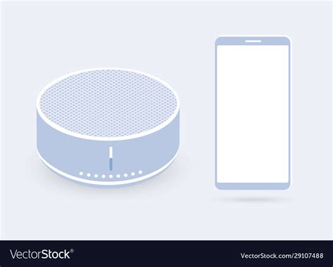 Smart technology wireless modern voice assistant Vector Image