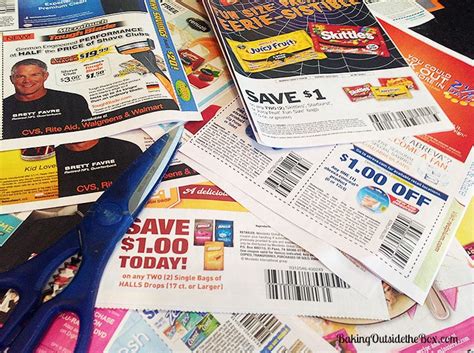 6 Reasons You Should Use Paper Coupons - Baking Outside the Box