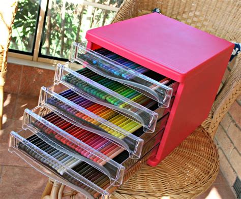 Pencil storage | Pencil storage, Art supplies storage, Colored pencil ...