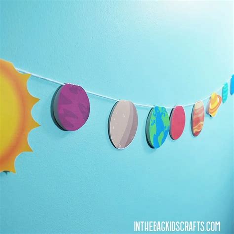 Free Printable Solar System Cut Outs • In the Bag Kids' Crafts