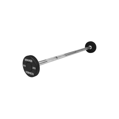 Hammer Strength Polyurethane Round Fixed Barbell | Dstars Gym Equipment ...