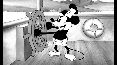 Steamboat Willie FULL 1928 CARTOON - YouTube