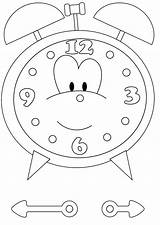 Free Printable Clock Coloring Pages For Kids sketch template