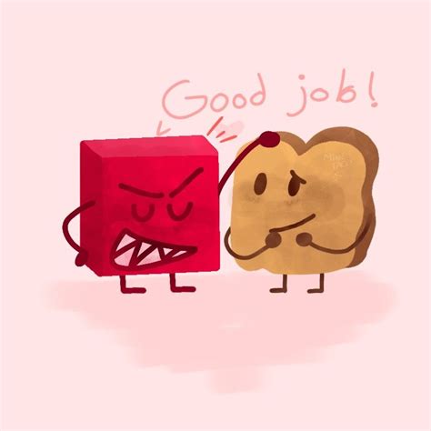 Blocky and Woody || Woodblock BFB/BFDI | Fondo de pantalla de anime