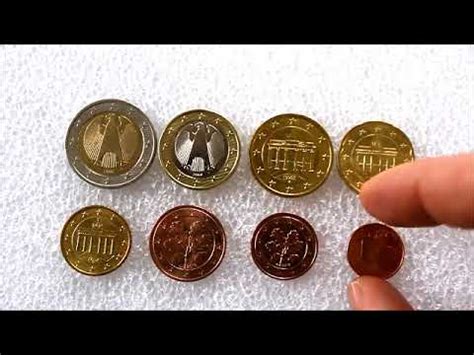 All German Euro Coins with explanation - YouTube