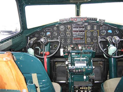 B-17 Flying Fortress Yankee Lady Cockpit Photograph by Don Struke