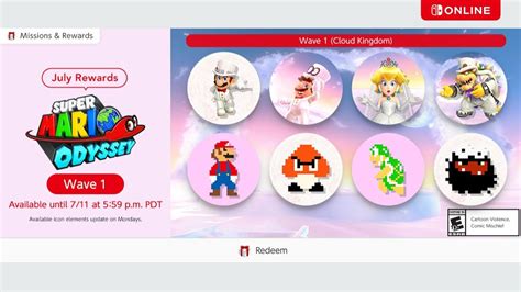 Switch Online Missions & Rewards Adds More Super Mario Odyssey And ...