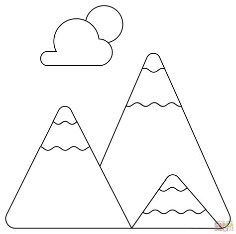 La Cordillera De Los Andes Para Colorear