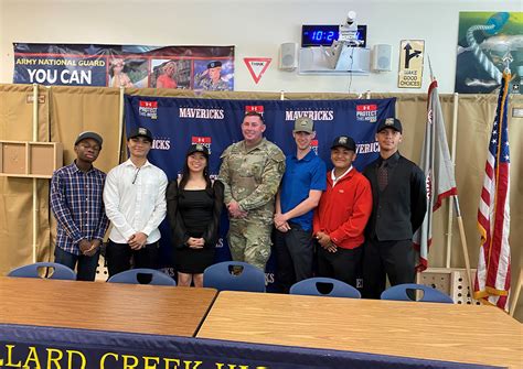 Mallard Creek High School Hosts their Second Annual Military Signing Day and Senior Celebration ...