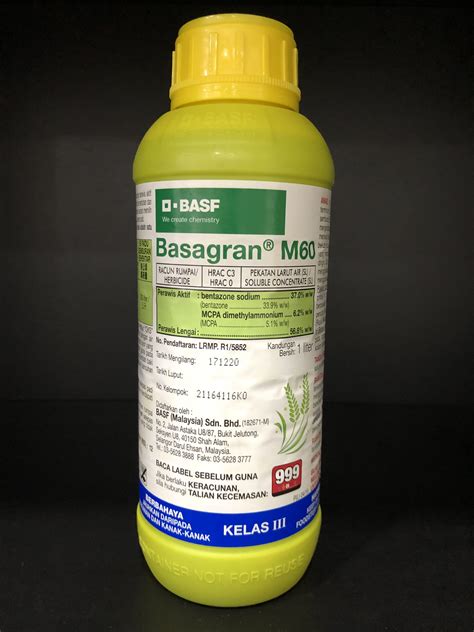 Basagran M60 (1 ltr) – Wendell Trading Company