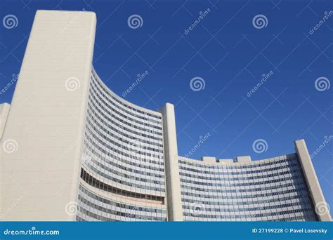 UN Building of United Nations Editorial Stock Photo - Image of area, austria: 27199228