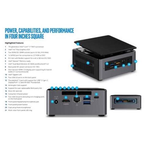 INTEL NUC i7 Processor NUC7i7BNH, Computers & Tech, Parts & Accessories ...