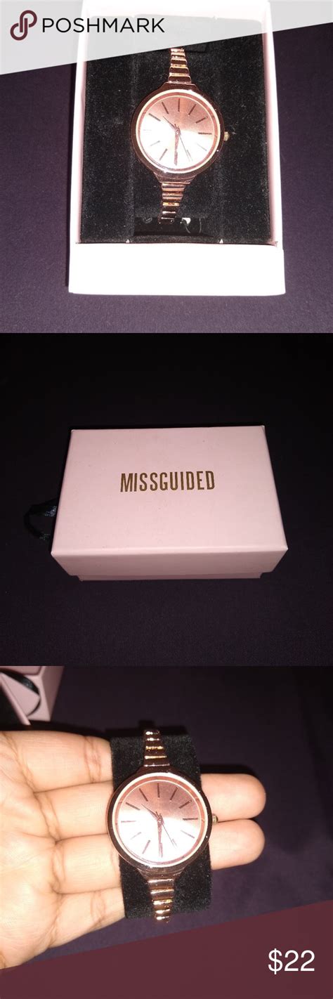 Missguided Pink Rose Gold Female Watch | Missguided, Womens watches, Pink