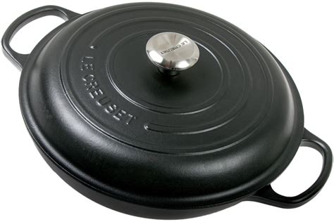 Le Creuset Campagnards casserole 30 cm, 3.5 L black | Advantageously shopping at Knivesandtools.ie