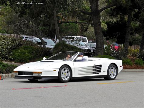 Ferrari Testarossa Spider spotted in Pebble Beach, CA | Mind Over Motor