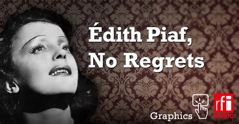 Edith Piaf, No Regrets - RFI