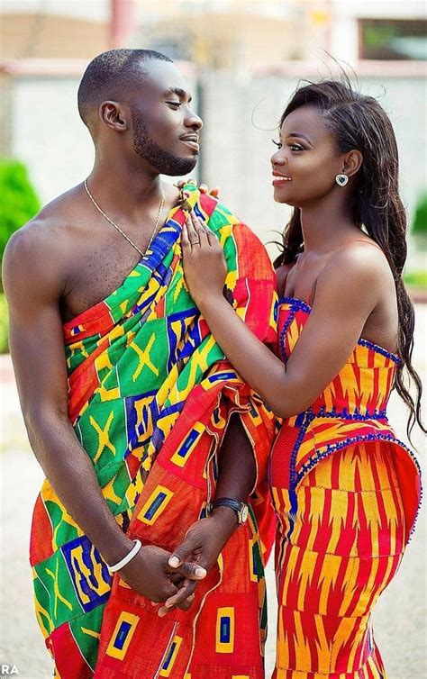 kente wedding couple | Kente styles, Kente dress, Kente