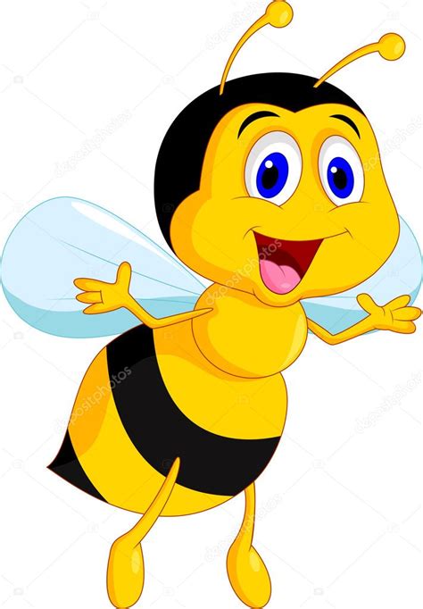 Cute bee cartoon Stock Vector Image by ©tigatelu #27383011