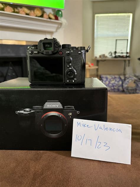 SONY Alpha 1 Mirrorless Digital Camera - A1 one - ILCE-1/B - LN 27242922624 | eBay